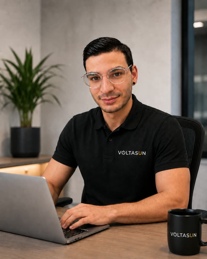 Angelo Alaimo, Vertrieb bei Voltasun GmbH