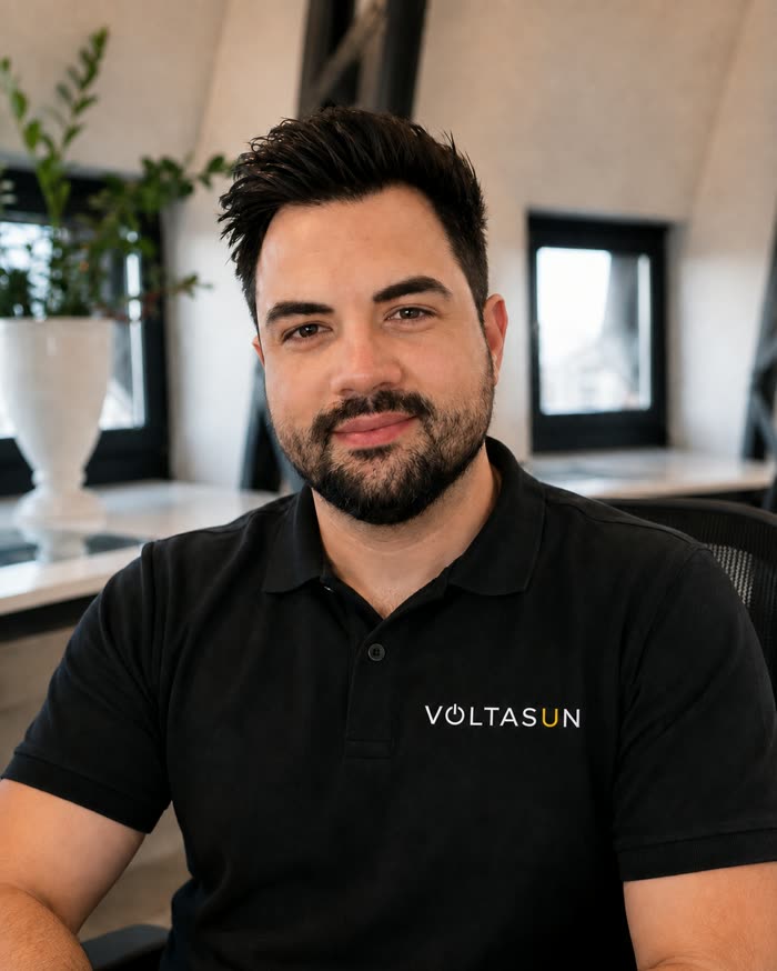 Benjamin Kunz, Geschäftsführer bei Voltasun GmbH