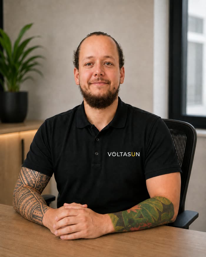 Jimmy Quarz, Bauleiter bei Voltasun GmbH